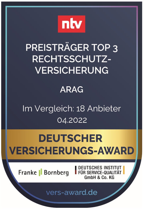 Siegel - Deutscher Versicherungsaward